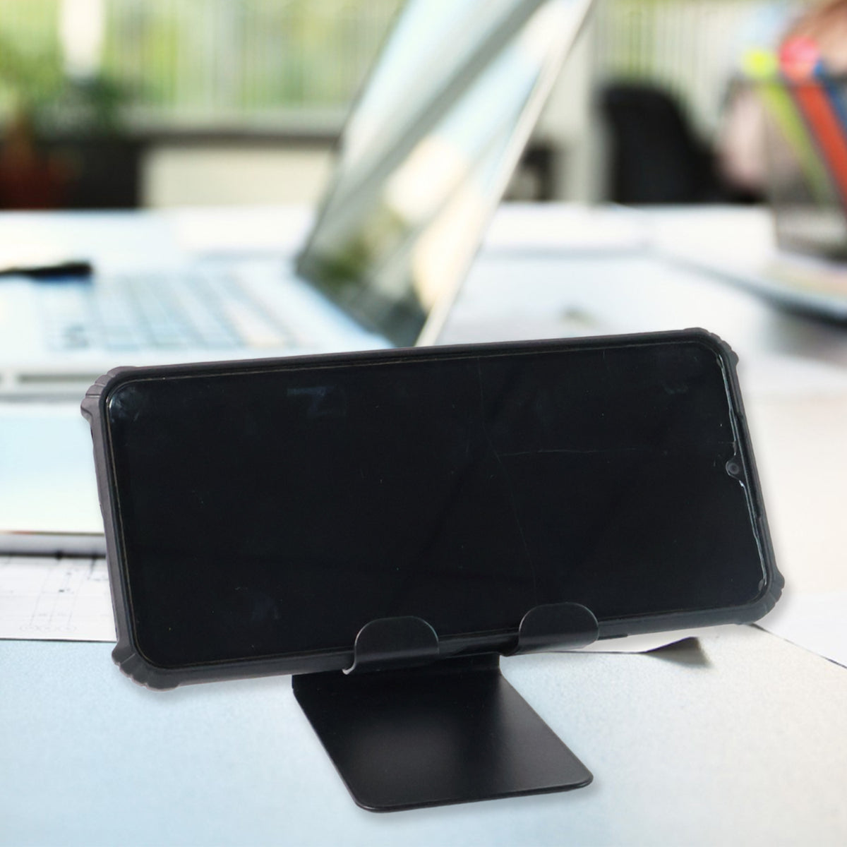Metal Universal Mobile  Tablet Stand Holder - (1 Pc)