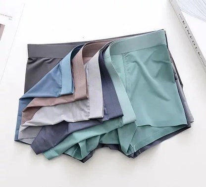 Men's Ice Silk Briefs Boxers (Pack of 3)...